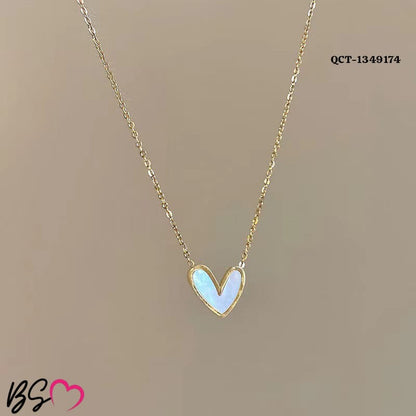 Mini Heart Stainless Steel Necklace – Elegant Jewellery