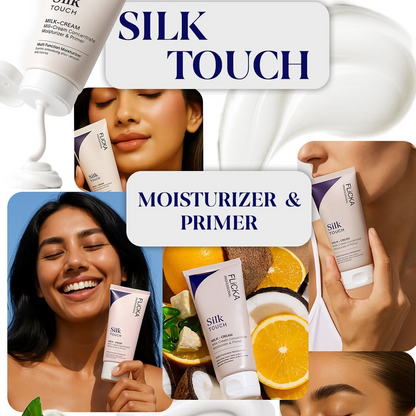 Flicka Silk Touch 3 in 1 Moisturizer and Primer for Face | Long-Lasting,