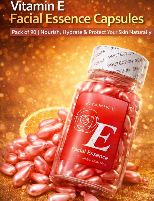 Vitamin E Skin Care Capsules (90 Pack) – Hydrating, Anti-Aging & Glowing Skin Formula
