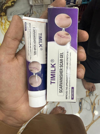 TIMILK Advanced Scarvanisher Gel | Fast-Acting Scar & Stretch Mark Reduction | 30g